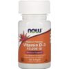 Now Foods D-3 - Vitamin D3 Food untuk Tulang Kuat-10000IU