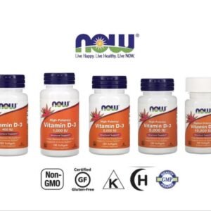 Now Foods D-3 - Vitamin D3 Food untuk Tulang Kuat