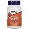 Now Foods D-3 - Vitamin D3 Food untuk Tulang Kuat-5000IU