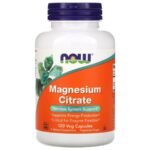 Now Foods Magnesium Citrate 120 Veg Capsules-2