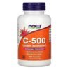 Now Foods Vitamin C-500 Calcium Ascorbate with Bioflavonoids 100 Tabs