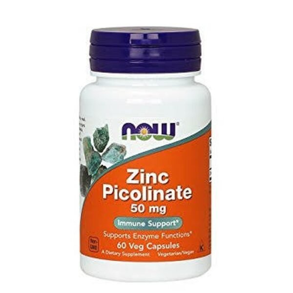 Now Foods - Zinc Picolinate 50 mg - non GMO, Kosher
