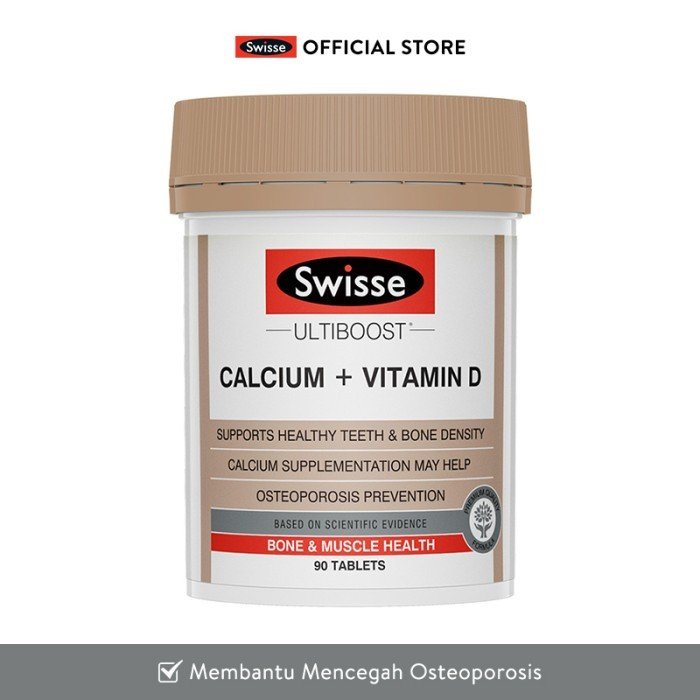 Swisse Ultiboost Calcium + Vitamin D - 90 150 tab-1