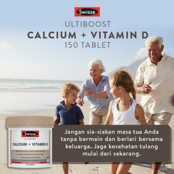Swisse Ultiboost Calcium + Vitamin D - 90 150 tab-5
