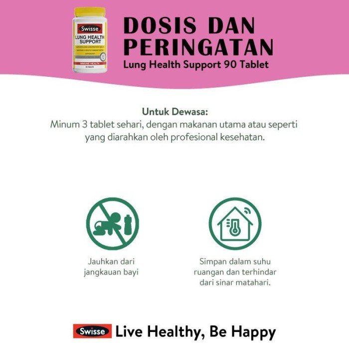 Swisse Ultiboost Lung Health Support, Pernapasan-3