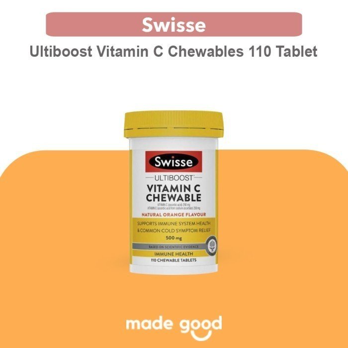 Swisse Ultiboost Vitamin C + Manuka Honey - Asli dari Australia-1