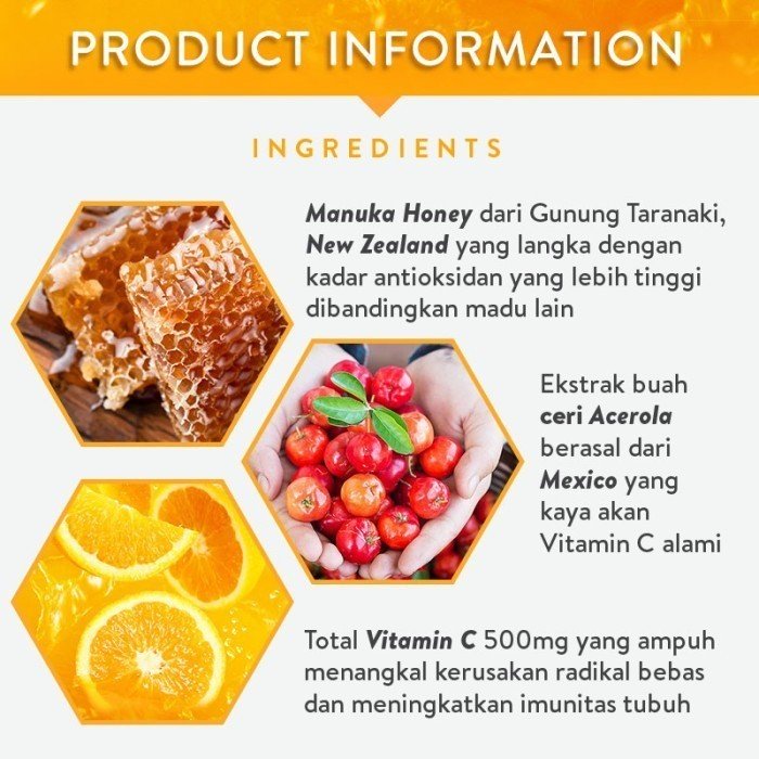 Swisse Ultiboost Vitamin C + Manuka Honey - Asli dari Australia-6