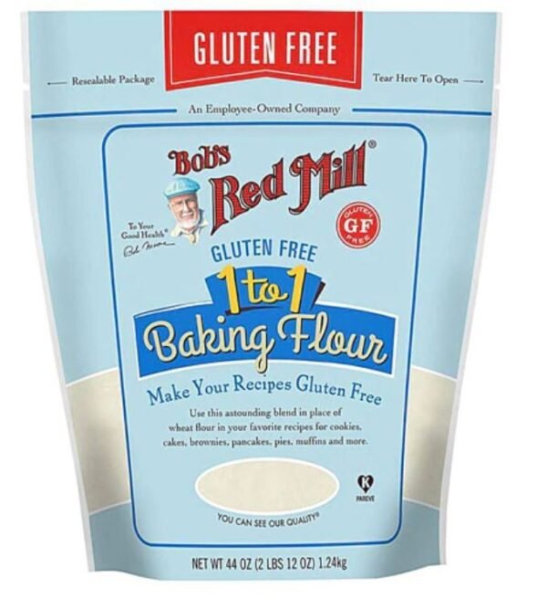 Bob's Red Mill 1 to 1 Baking Flour Gluten Free 22oz 624gr Tepung-1