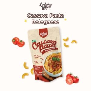 Pasta BologneseCassava Singkong, tanpa MSG 155 gram