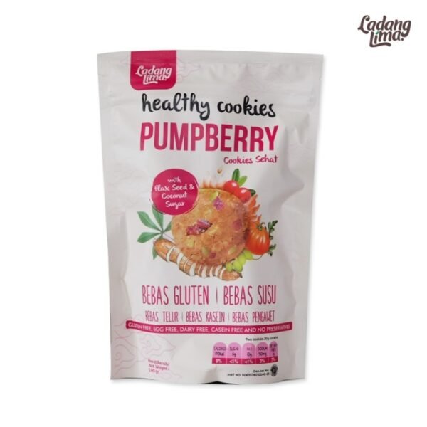 Pumpberry Healthy Cookies 180 gr-1