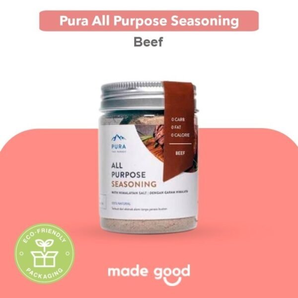 Pura - Sea Salt, Seasoning, Food Powder - Bumbu Himalayan Salt Alami-3
