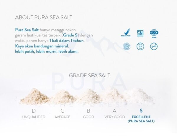 Pura - Sea Salt, Seasoning, Food Powder - Bumbu Himalayan Salt Alami-8