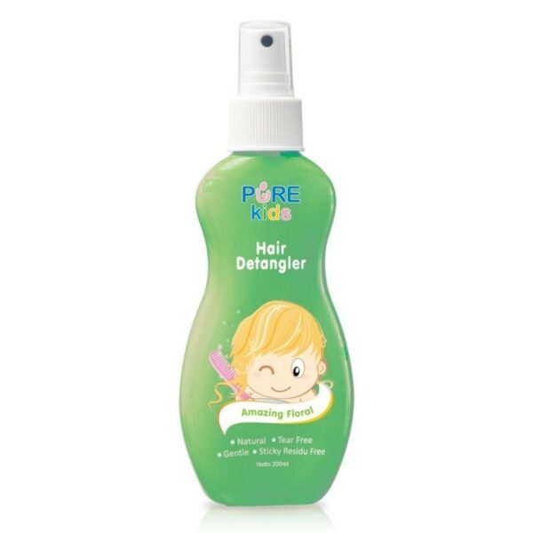 Pure Kids Purebaby Hair Detangler Anti Rambut Kusut Anak-4