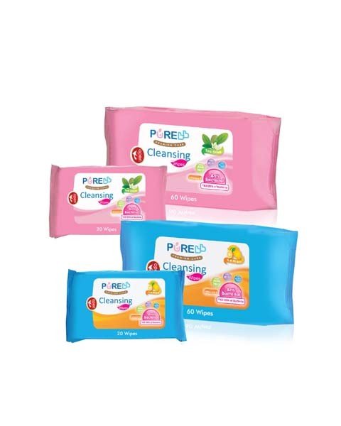 PureBB Cleansing Wipes Pure Baby-1