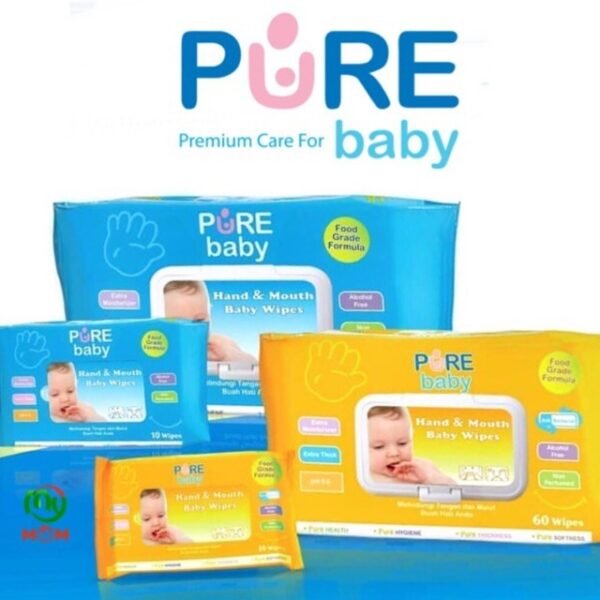 PureBB Pure BB Hand & Mouth Baby Wipes-1