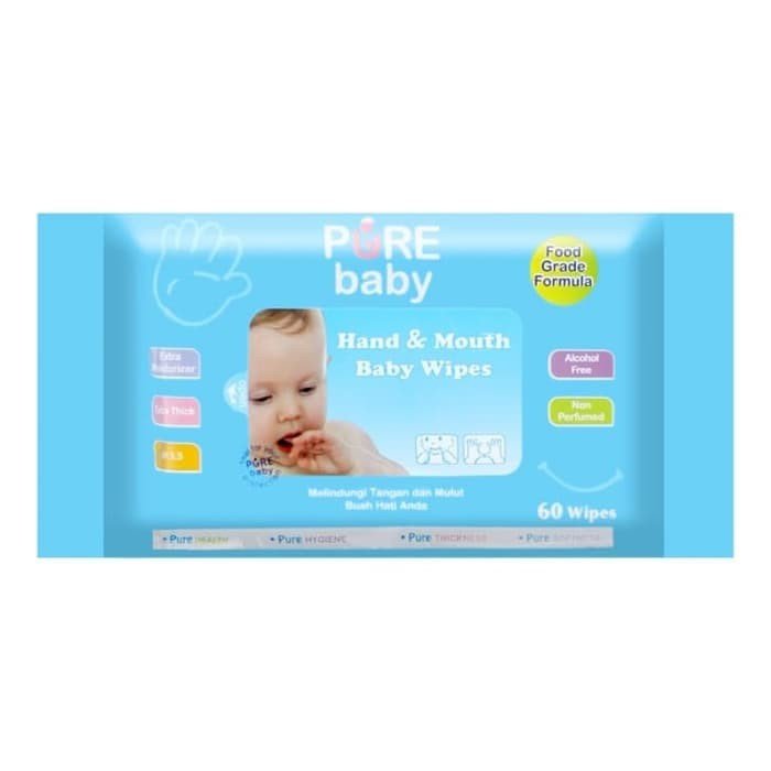 PureBB Pure BB Hand & Mouth Baby Wipes-3
