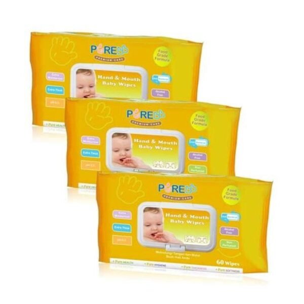 PureBB Pure BB Hand & Mouth Baby Wipes-4